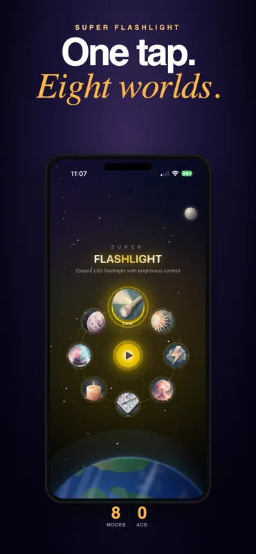 Super Flashlight - Lampe LED screenshot 1 of 8