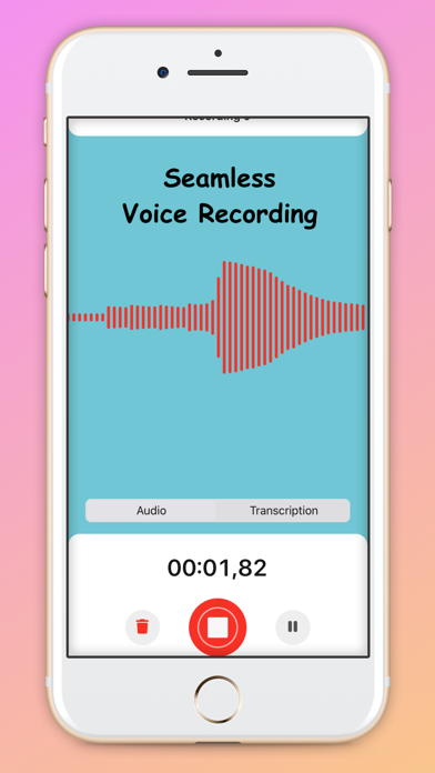 Audio Recorder & Transcribe Screenshot