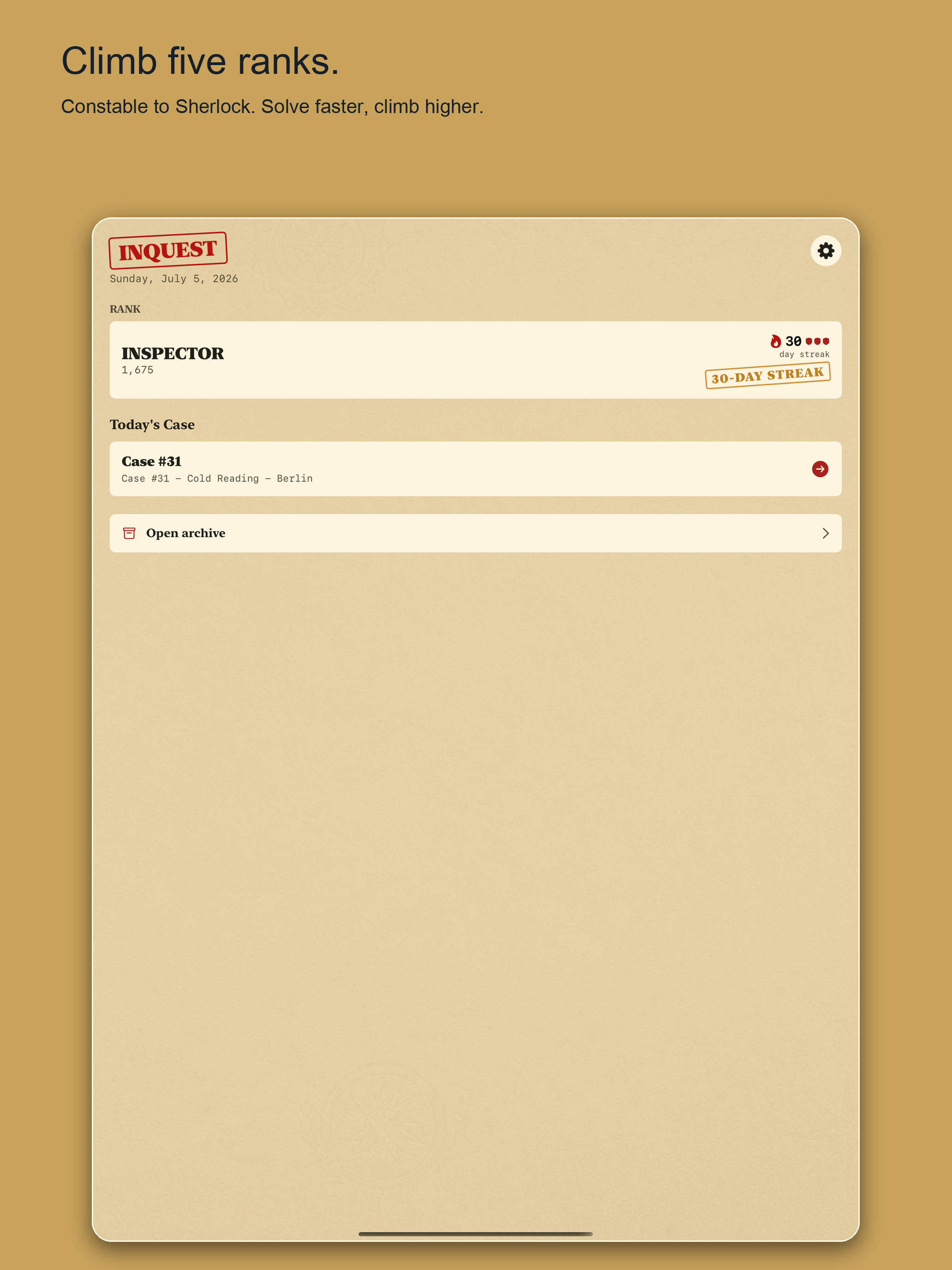 Inquest — Daily Detective Game screenshot 14
