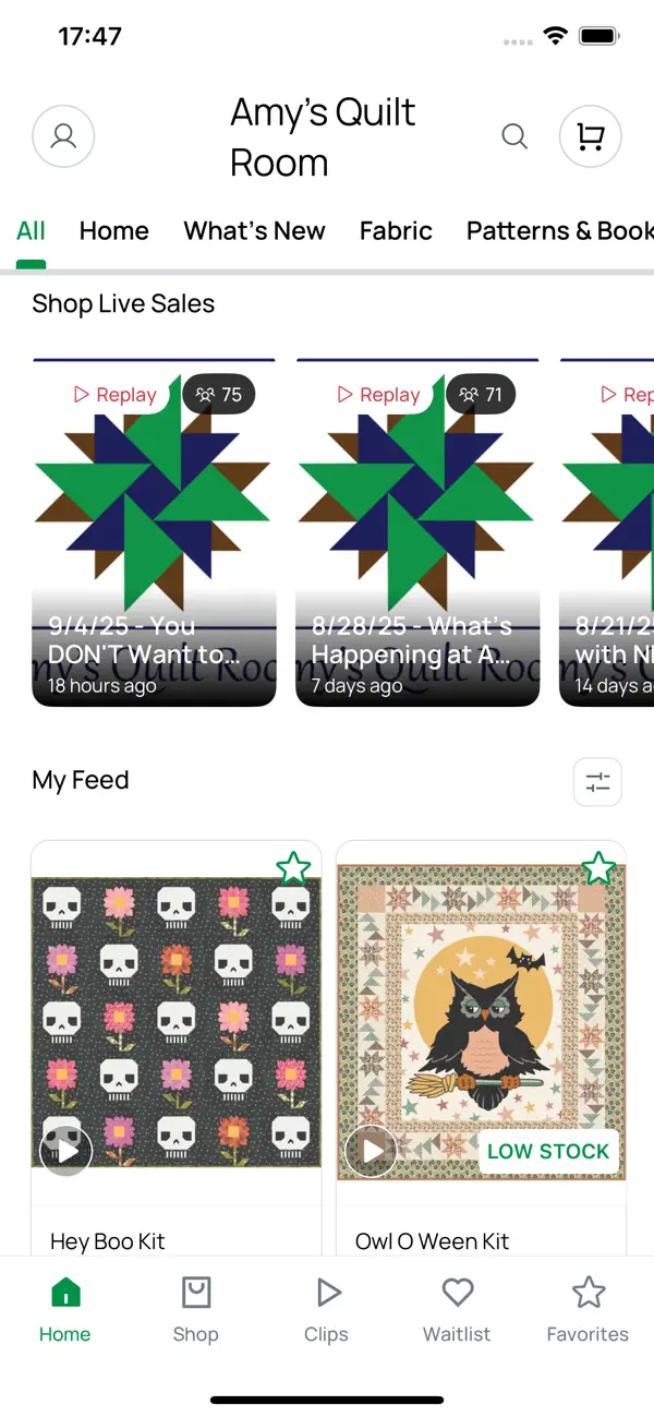 Screenshot #2 pour Amy's Quilt Room
