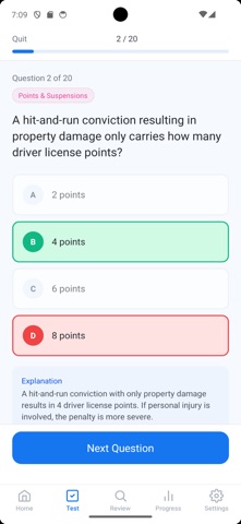 Drive Prep NC: DMV Permit Test iPhone screenshot