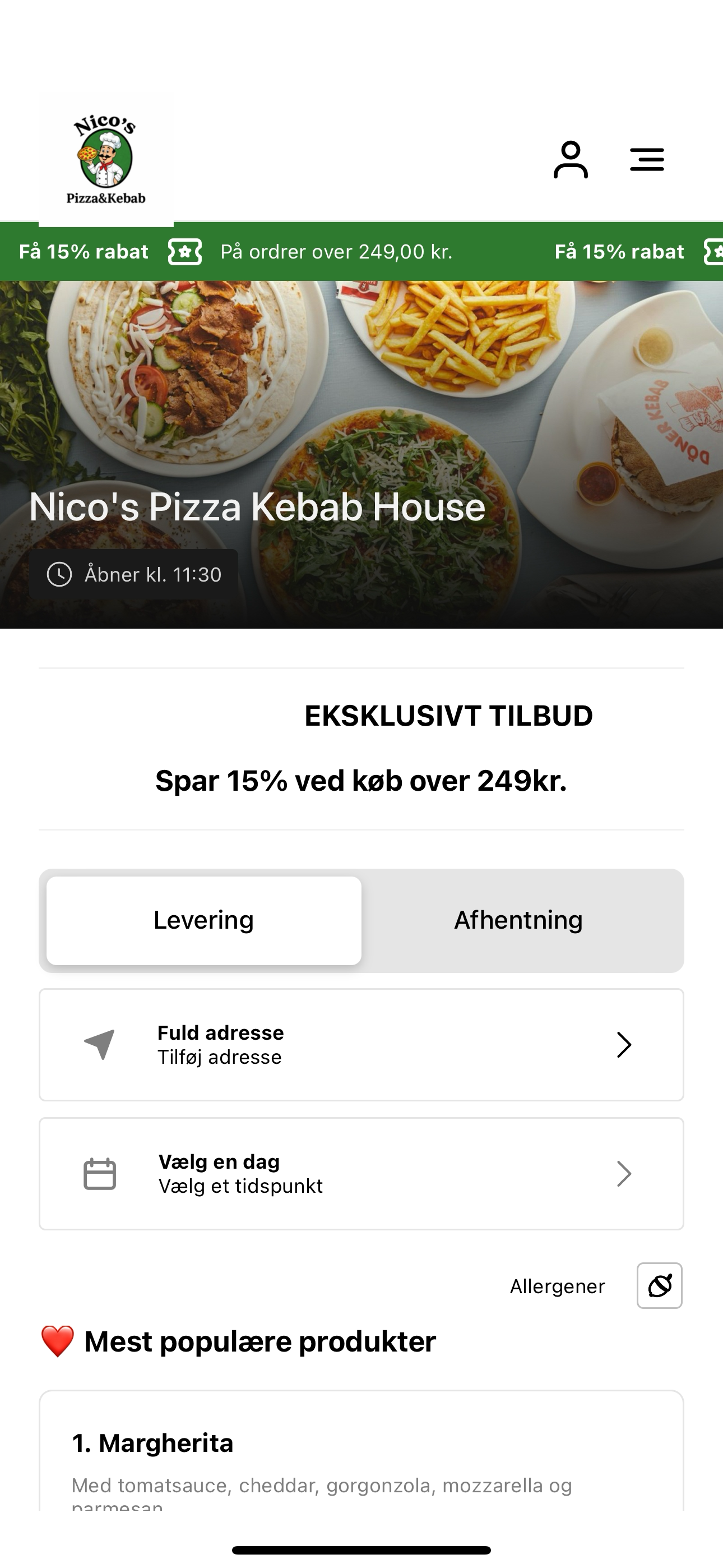 Nico's Pizza Kebab House