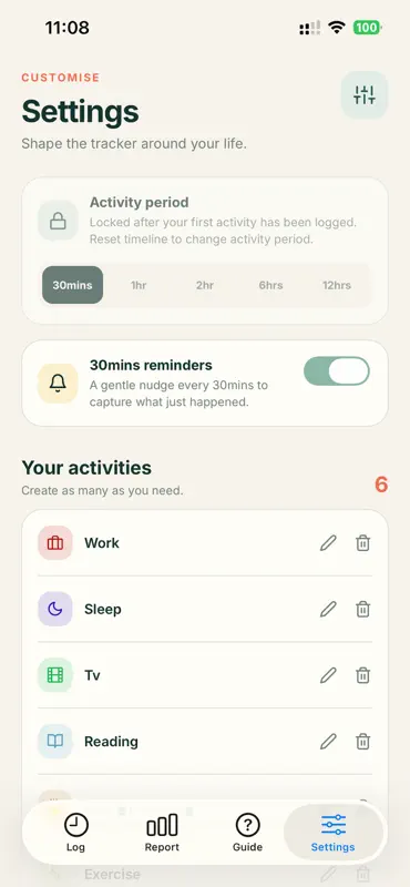 Easy Time Tracker: One Tap screenshot 5 of 5