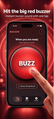 Buzzer: Big Red Button Sound Screenshot 1 of 7