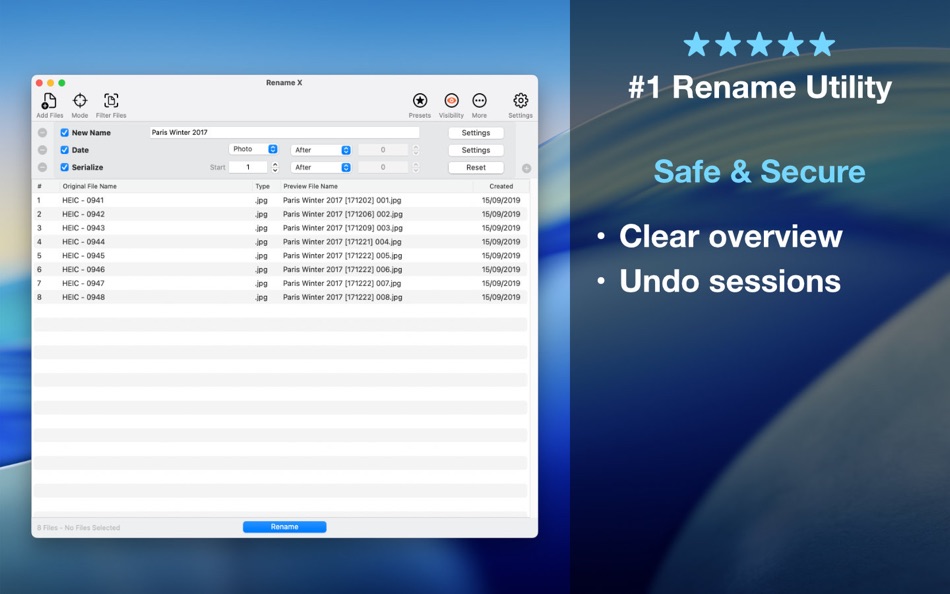 #2. Rename X (macOS) 来自: Gijs Raggers