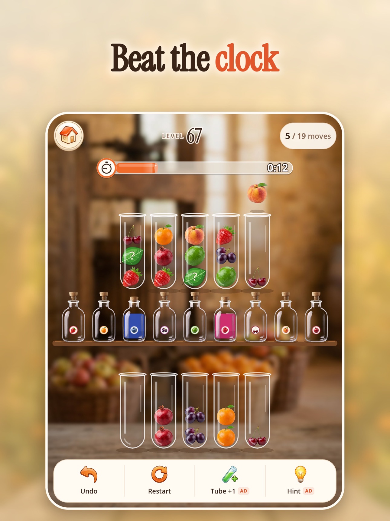 Screenshot 9 of Juice Sort: Fruit Sort Puzzle