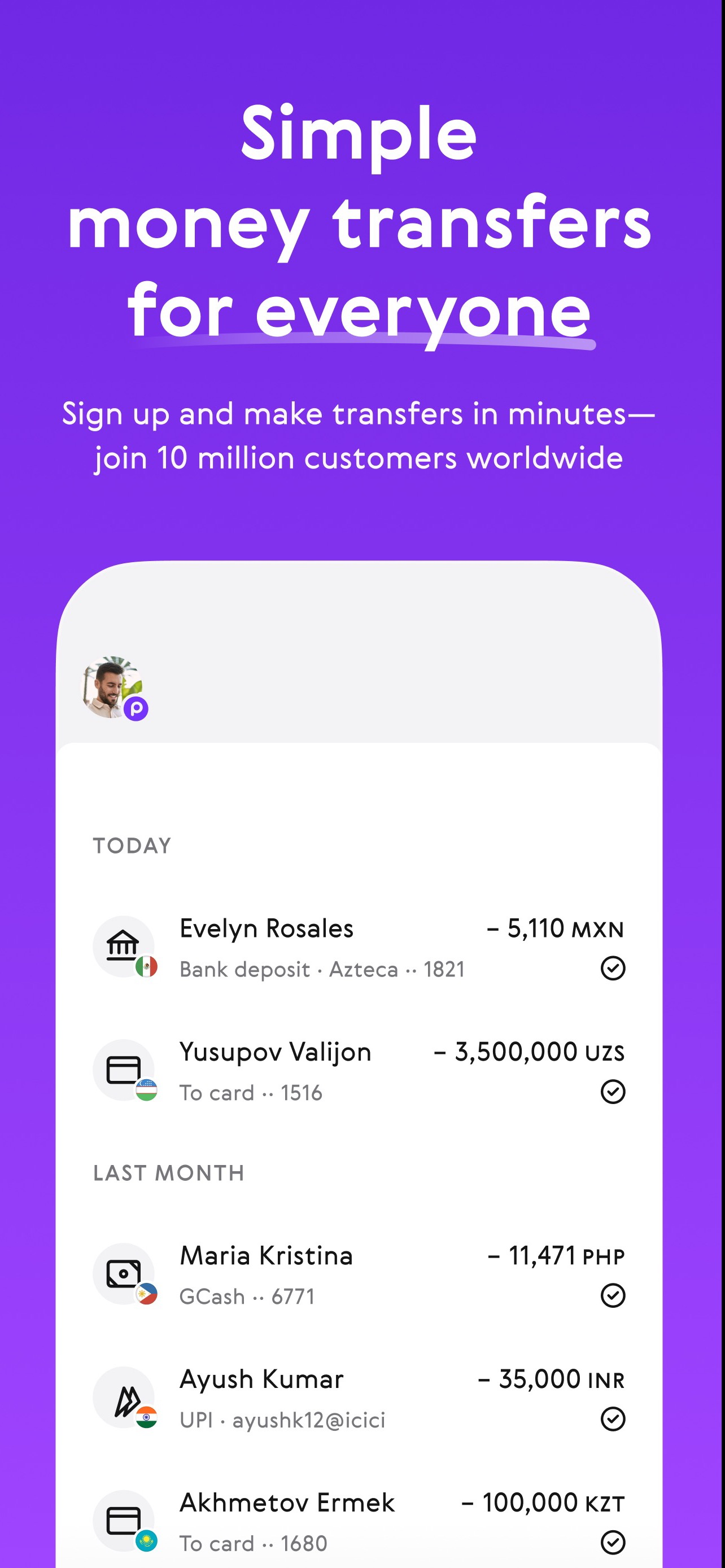 Paysend: Simple Money Transfer