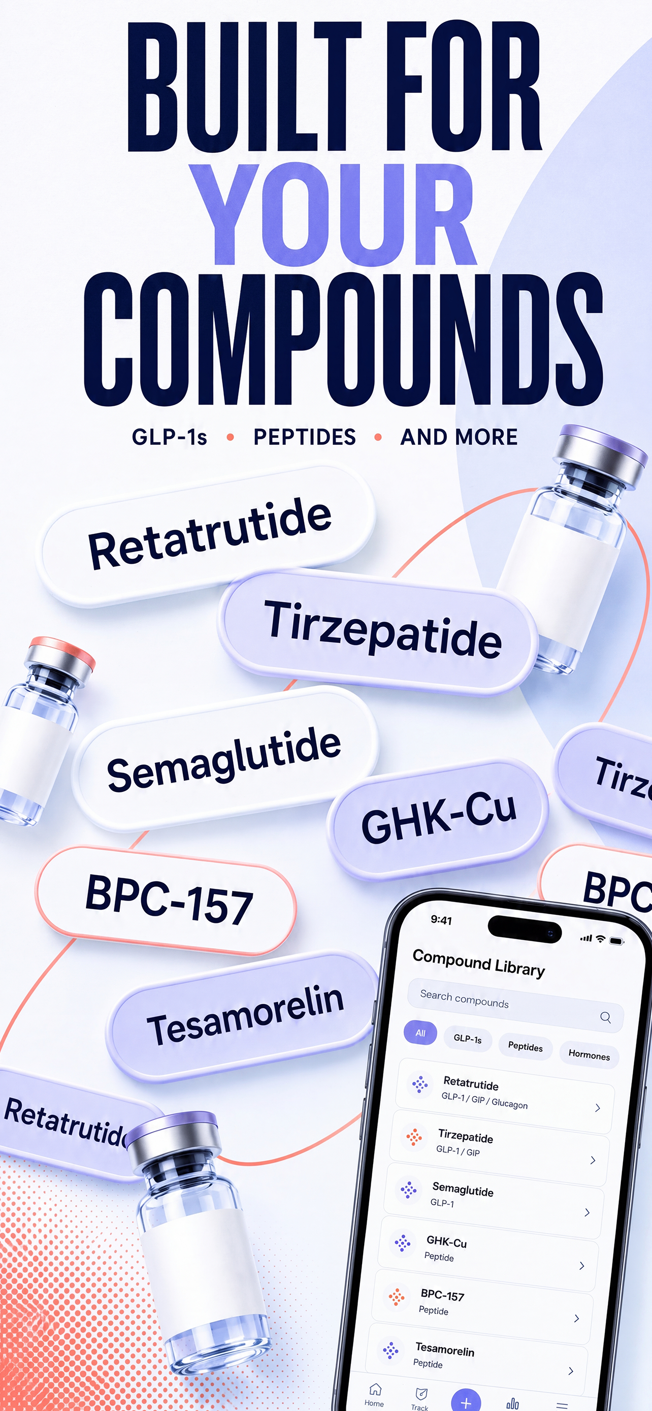 Amino - Peptide GLP-1 Tracker screenshot 2