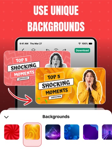 Cover Art AI - Thumbnail Maker iPad screenshot