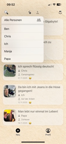 Quotie screenshot