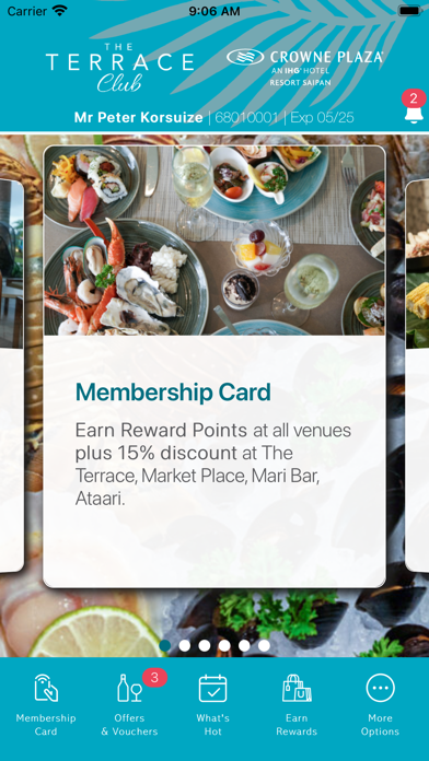 The Terrace Club Saipan Screenshot