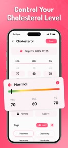 Heart Rate・Stress Tracker App screenshot