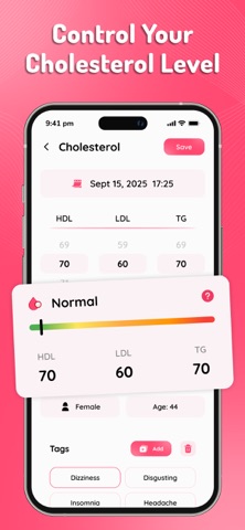Heart Rate・Stress Tracker App screenshot