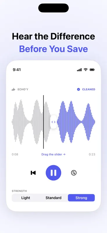 Dereverb - Echo Remover AI screenshot 5 of 5