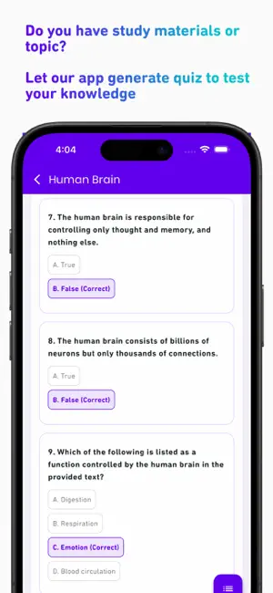 TopicTrove | AI Quiz Generator screenshot 2