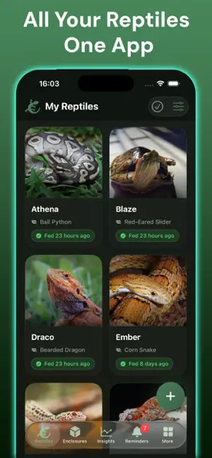 Exotic Reptile Care screenshot 1