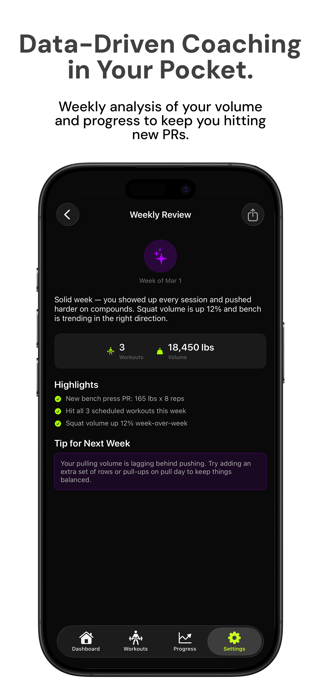 Plates: Gym & Workout Tracker Screenshot 7 of 10