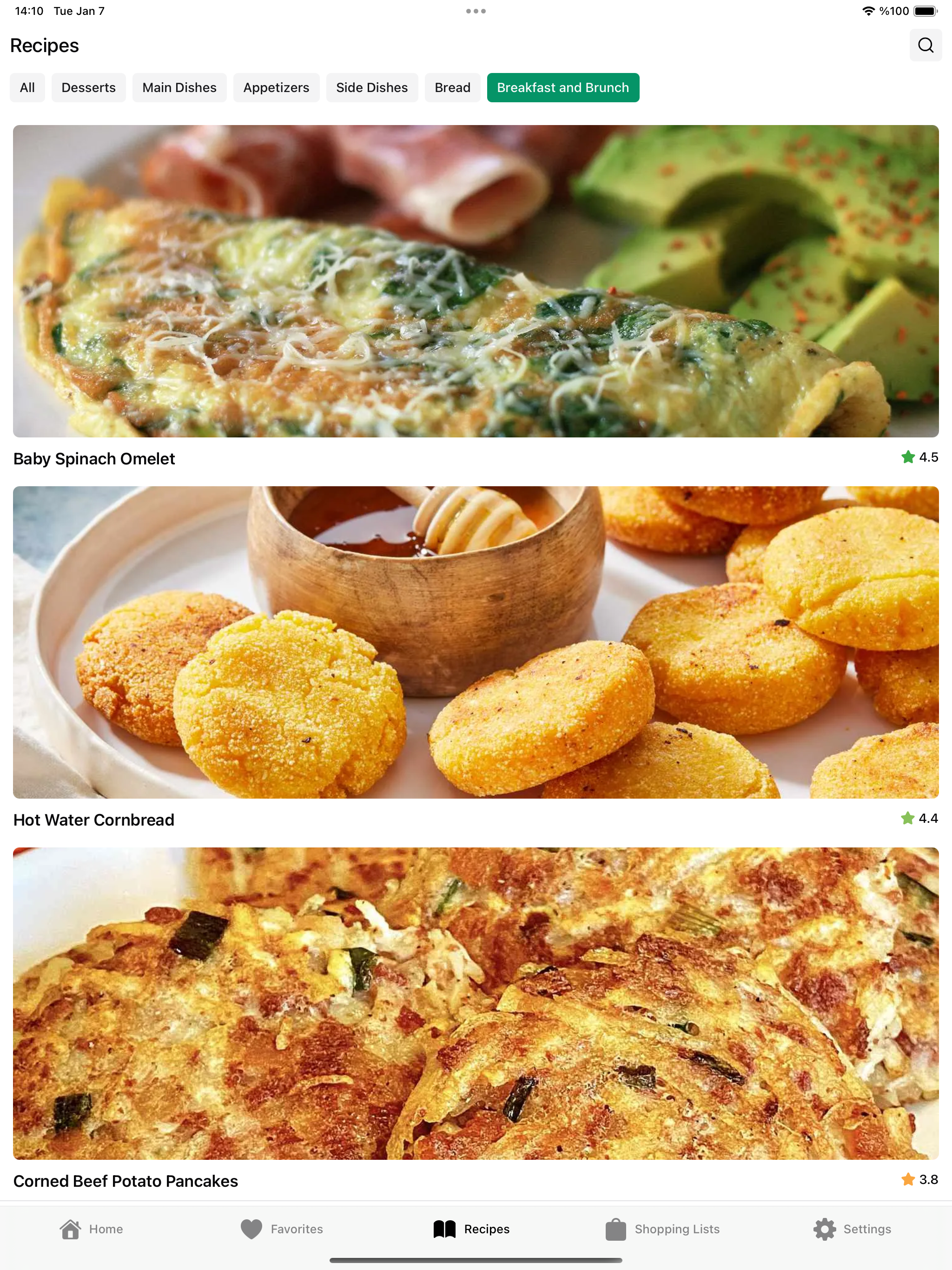 Gluten Free Recipes - Scanner