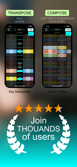 ‎Guitar Chord Finder: FABULUS Screenshot