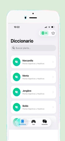 Dictionary of Medicinal Plants iPhone screenshot