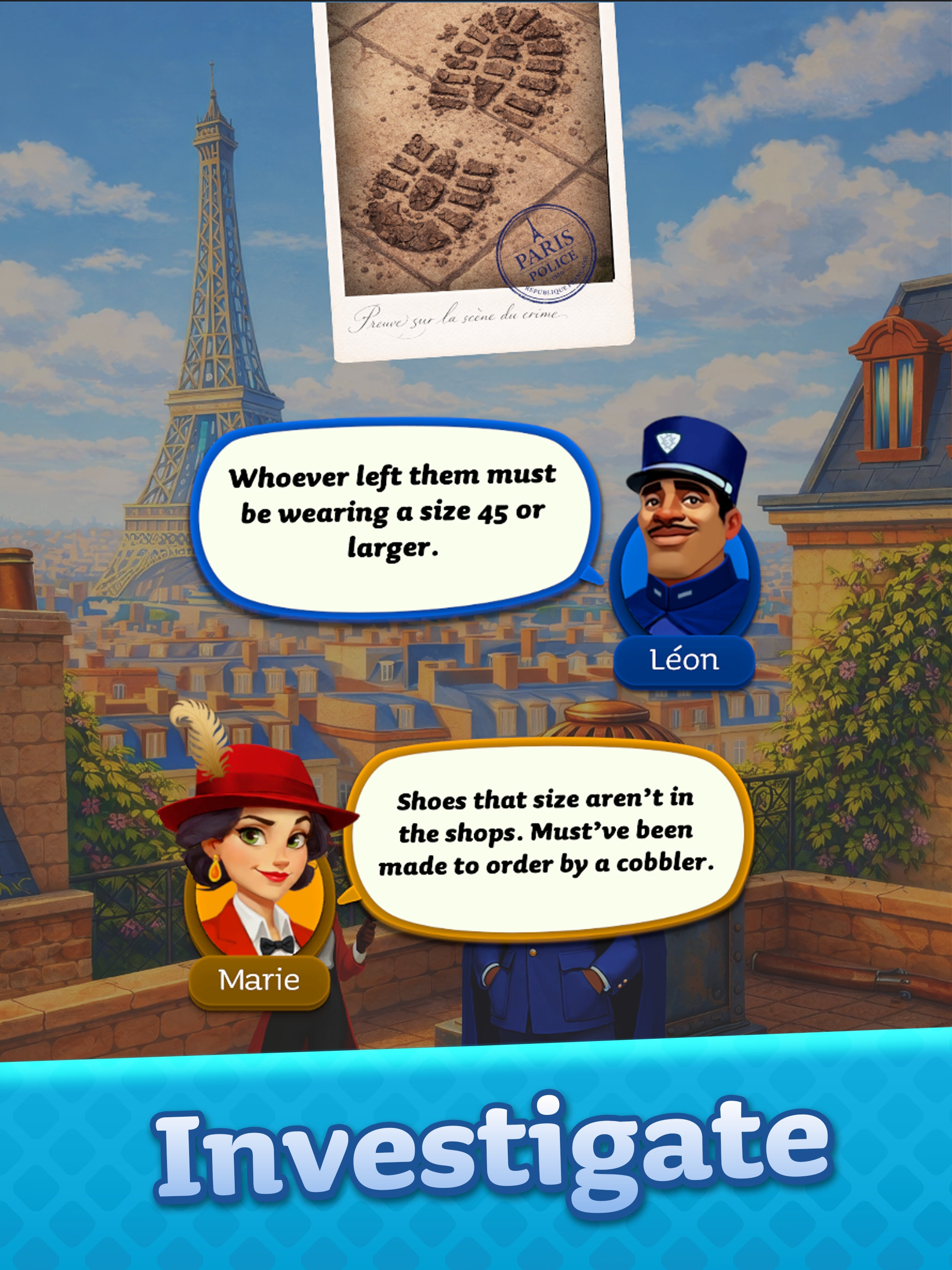 Marie's Mysteries: Merge Story