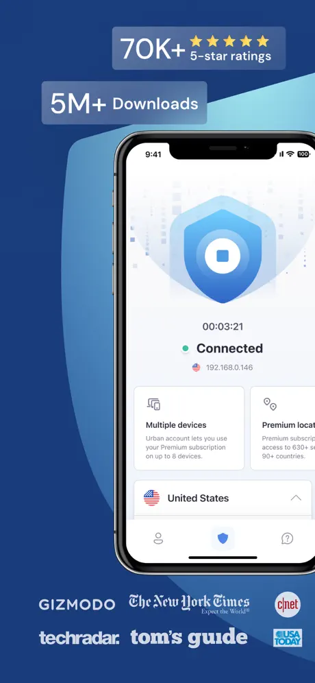 Urban VPN 4.3.4 for iOS