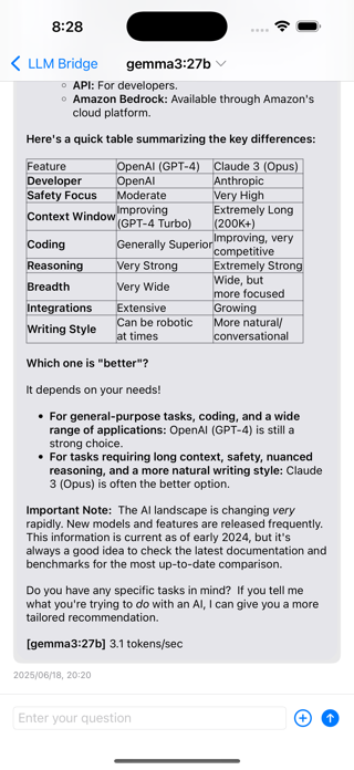 LLM Bridge - Multi LLM Client Screenshot 7 of 10