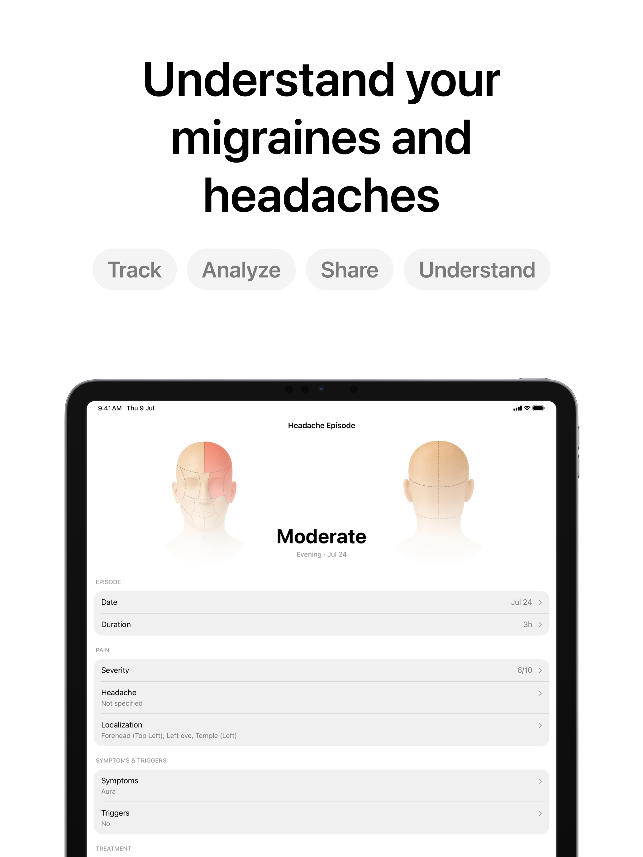 Migraine Tracker & Diary: Mira screenshot 9