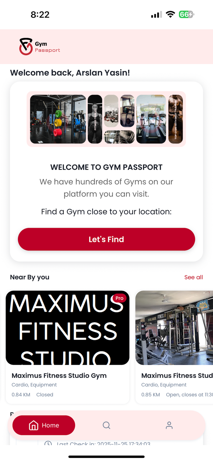 Gym Passport screenshot 2