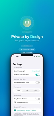 QuizBuilder - Custom Quiz Make iPhone screenshot