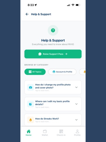 RIVIO: Gym, Yoga & Sports iPad screenshot