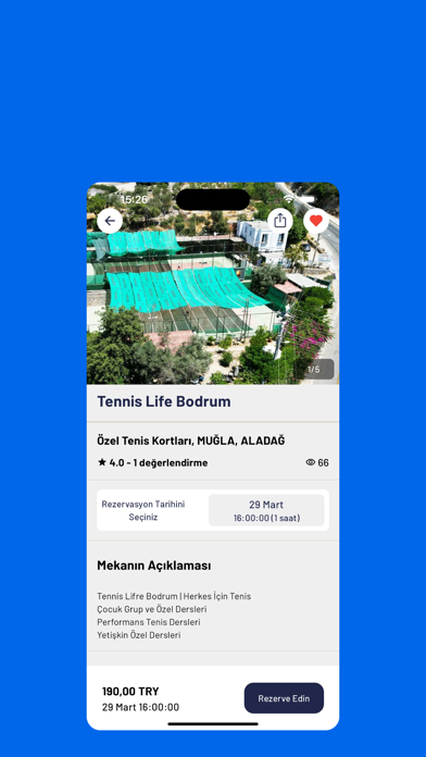 Tenis Kortu screenshot
