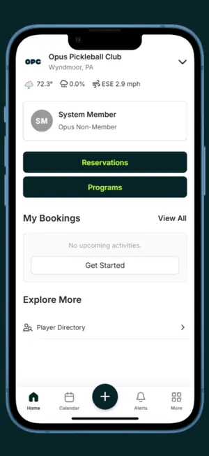 Opus Pickleball Club screenshot 2