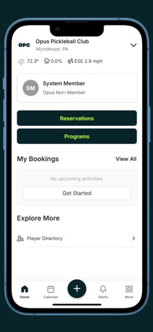 Opus Pickleball Club screenshot