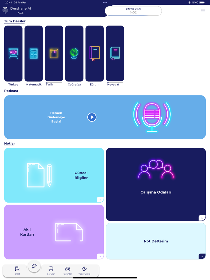 Dershane AI AGS KPSS ALES DGS