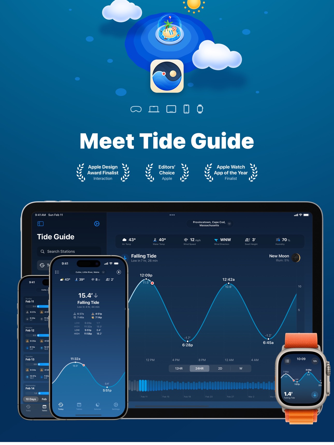 Tide Guide: Charts & Tables screenshot 1