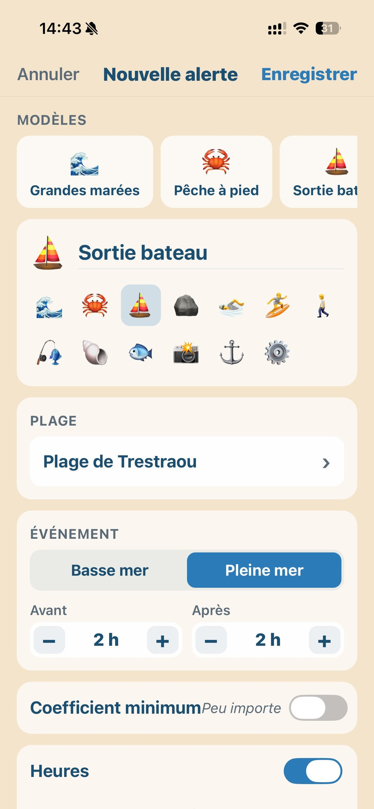 Estran : Marées de ta Plage screenshot 5