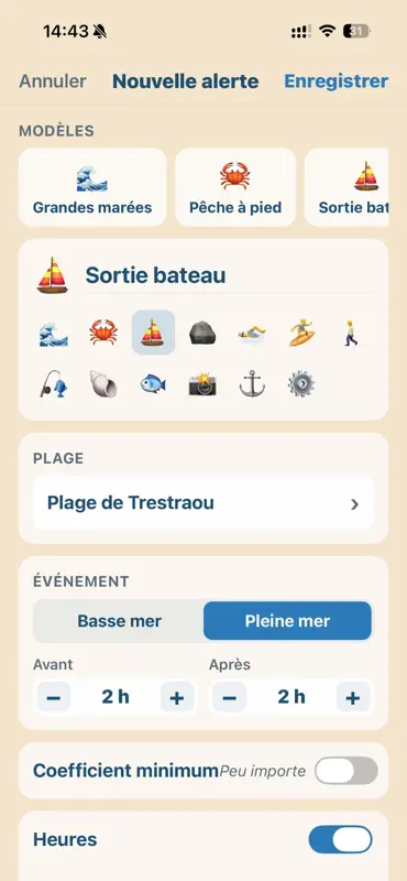 Estran : Marées de ta Plage screenshot 5 of 8