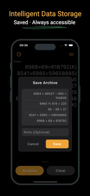 PandaCalc – Notes Calculator screenshot 2