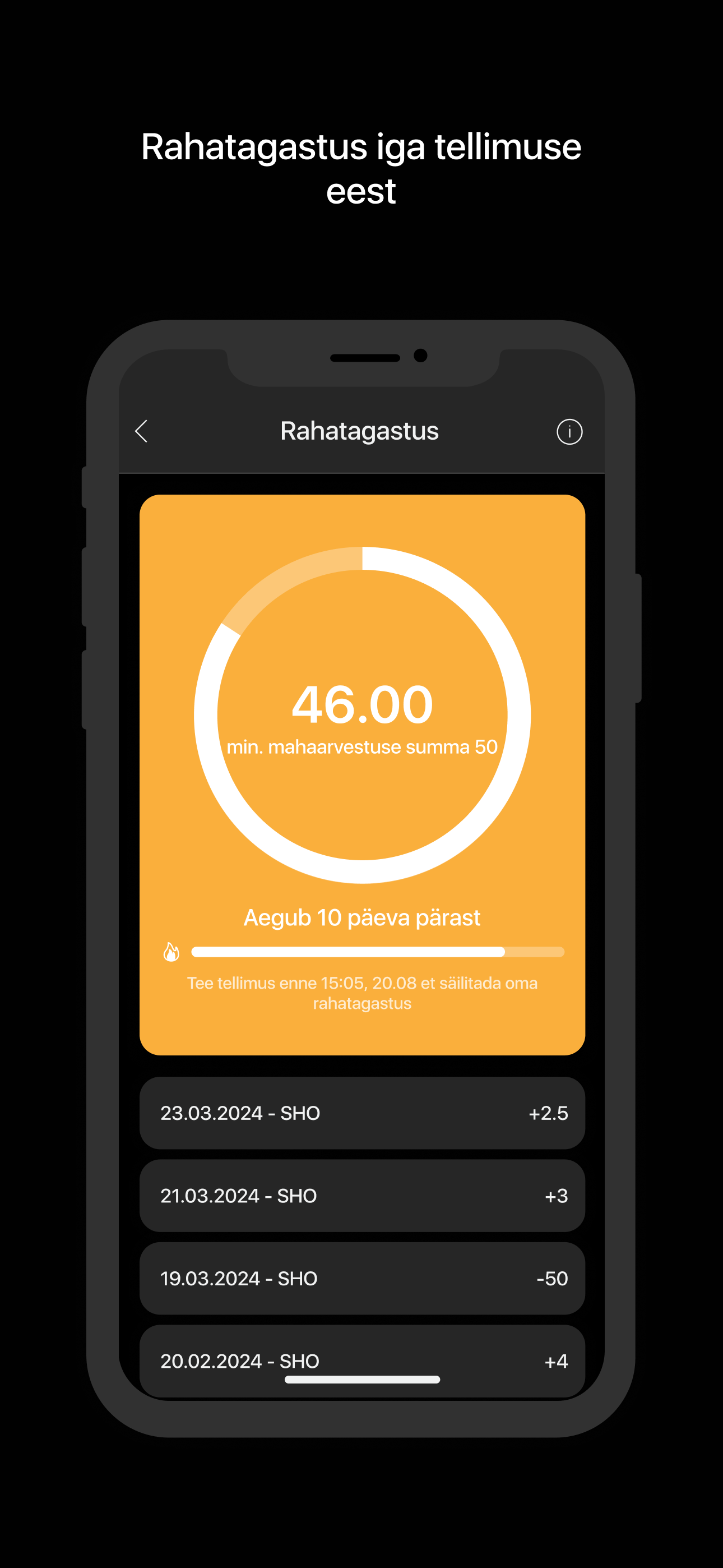 SHO — hingega tänavatoit