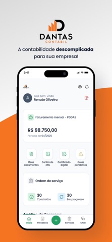 Dantas Contábil screenshot