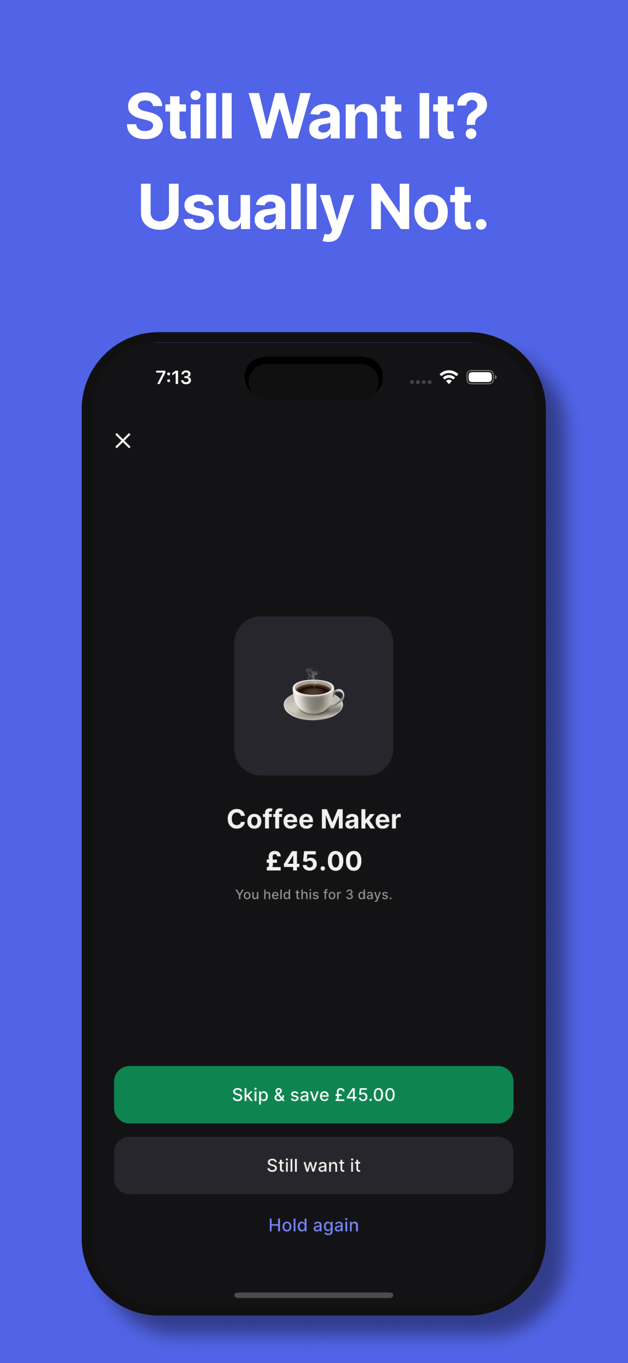 Hold That Thought: Save Money screenshot 3