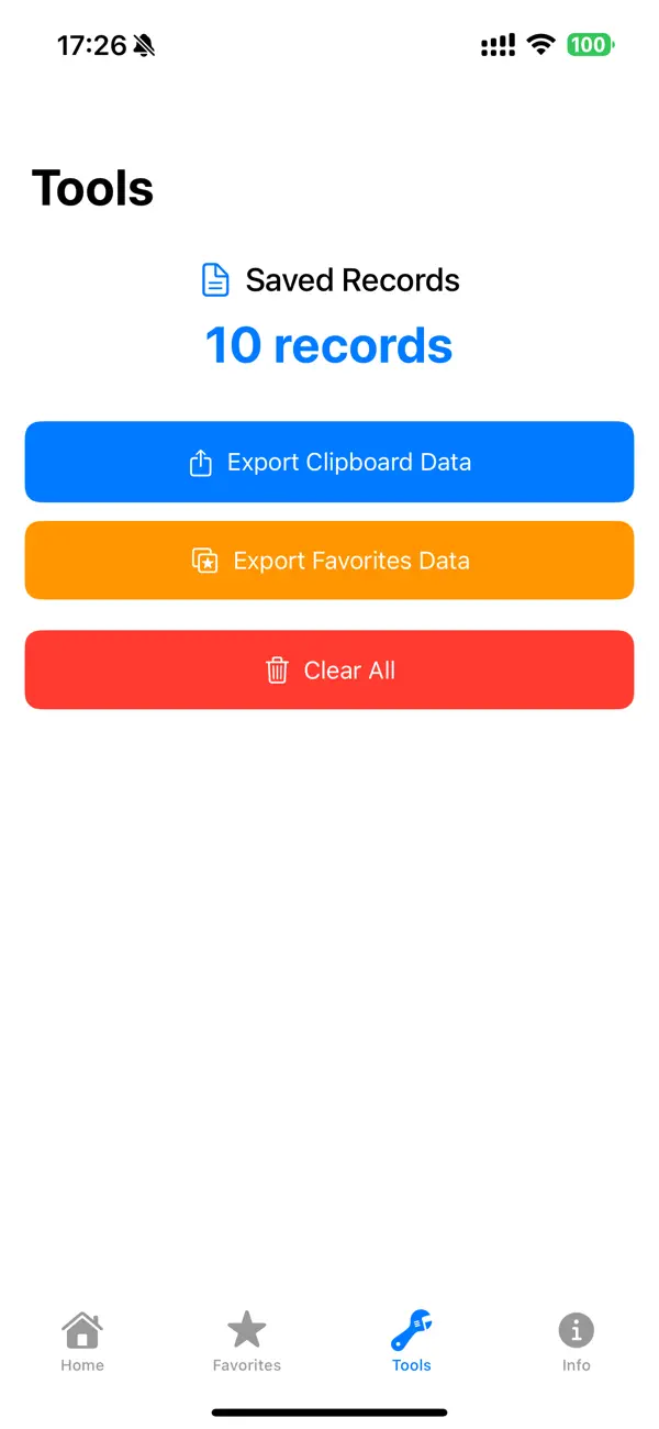 Screenshot #3 pour Mini Clipboard