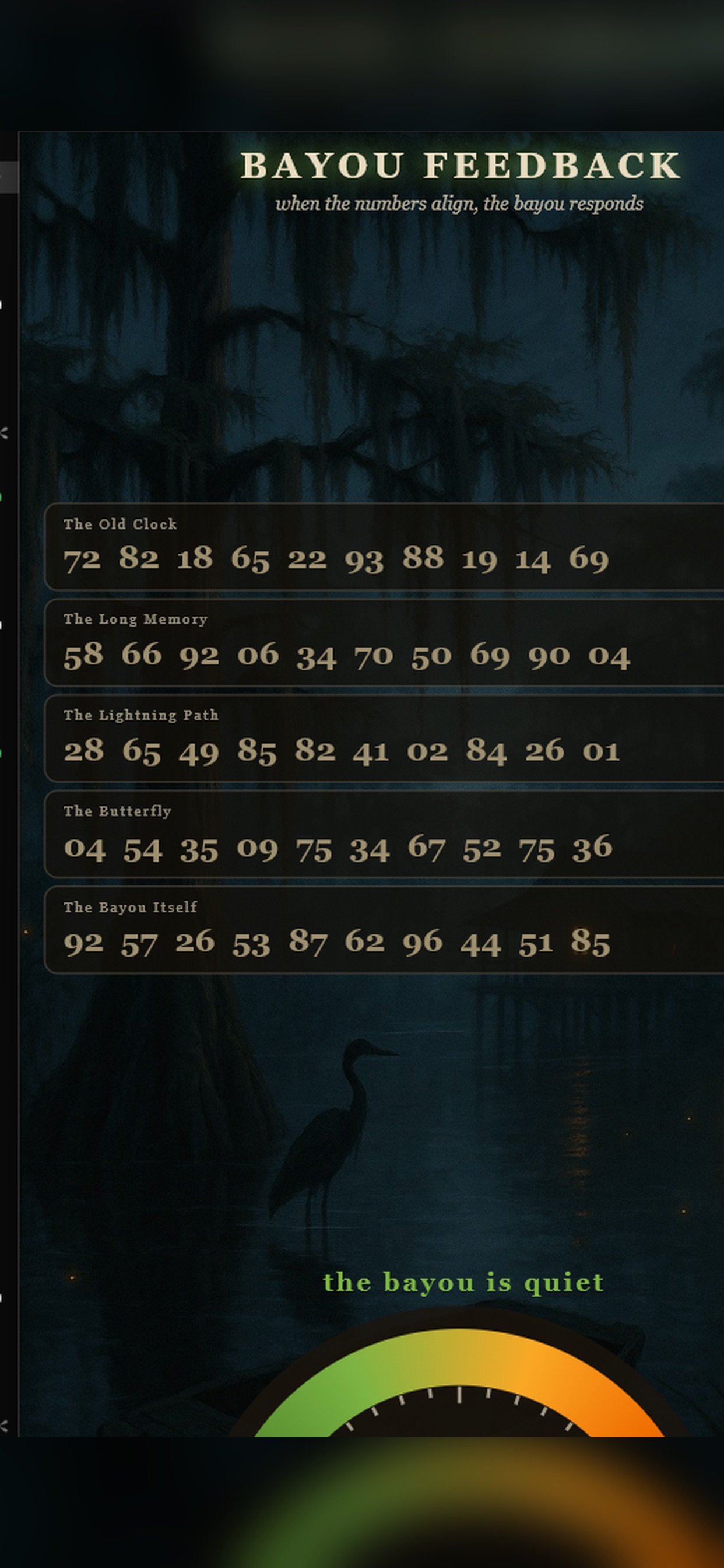 Screenshot 2 of Bayou Feedback