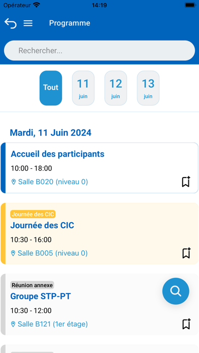 Congrès SFPT 2024 Screenshot