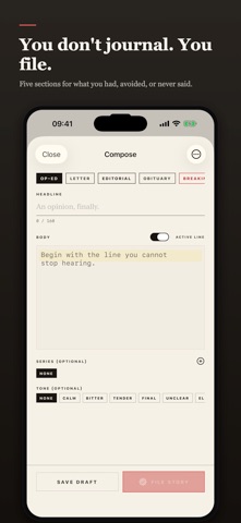The Daily Me: Private Journal iPhone screenshot