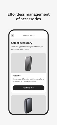 GN Auracast+ iPhone screenshot