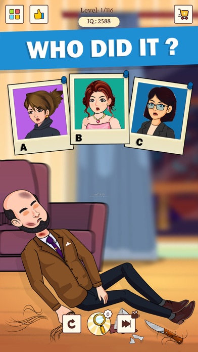 Detective IQ: Brain Games Screenshot