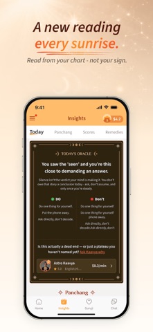 Zendiac Live Astrology, Guruji iPhone screenshot