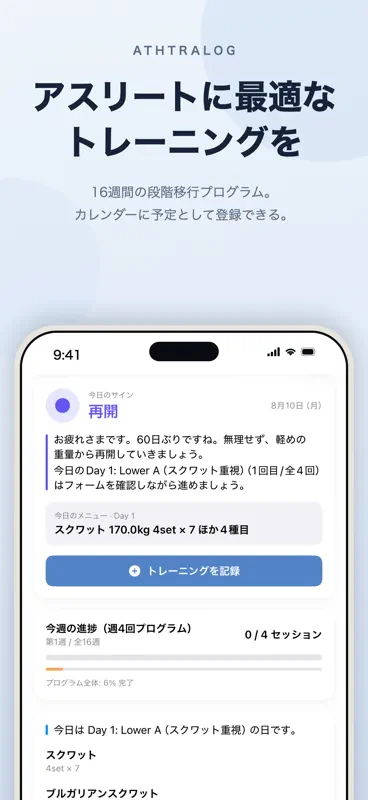 ATHTRALog screenshot 1 of 5